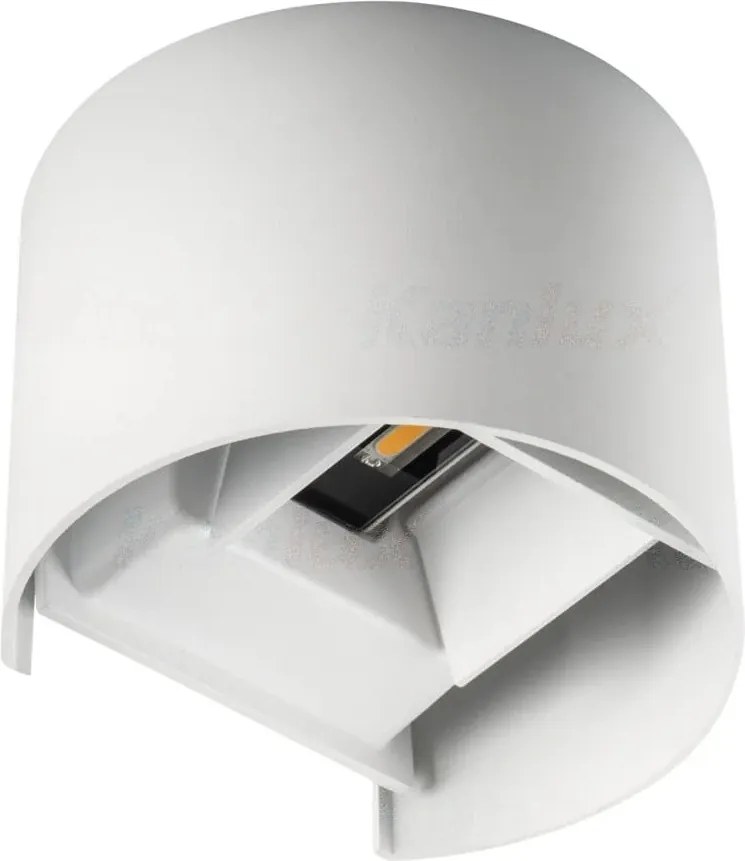 Kanlux Kültéri Led fali lámpa 7W Fehér IP54 Reka Modern Alumínium