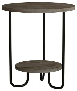 Kisasztal CORRO 45x40 cm barna