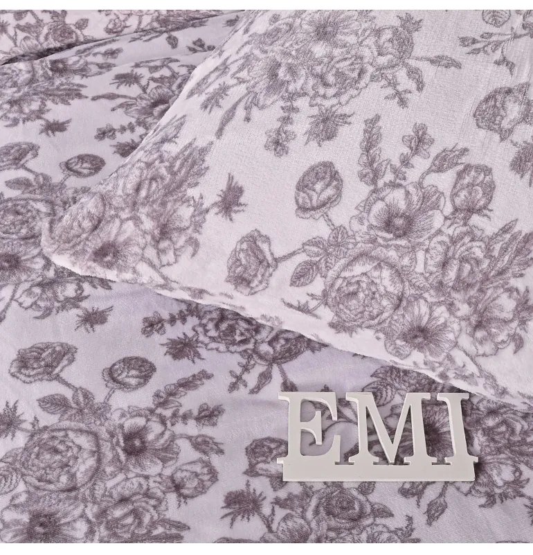EMI Renna mikroplüss ágyneműhuzat, A standard egyszemélyes ágy szett tartalma: 1x 140x200 + 1x 70x90