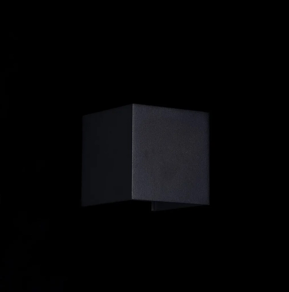 MAYTONI O572WL-L6B FULTON Modern Kültéri Fali Lámpa Fekete LED IP54