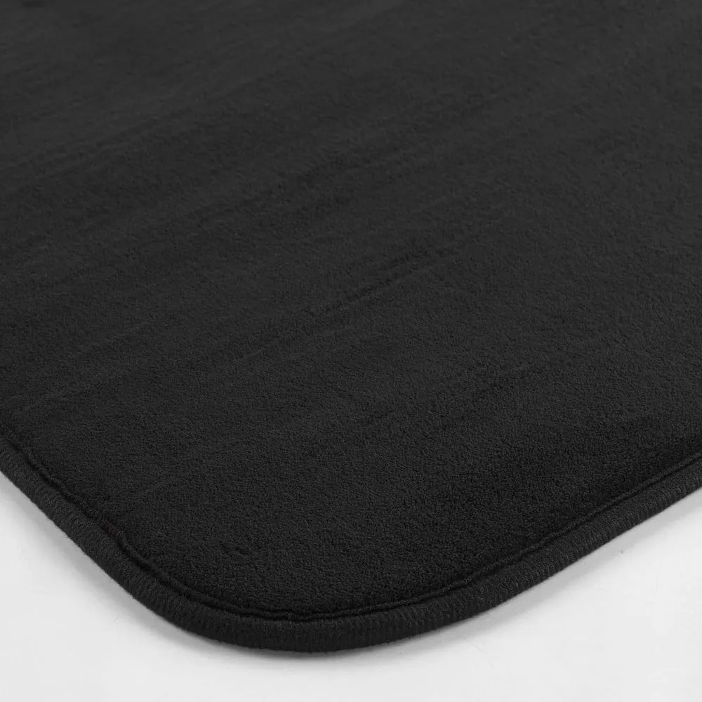 Fekete fürdőszobai kilépő WC-hez 45x45 cm Vitamine – douceur d'intérieur