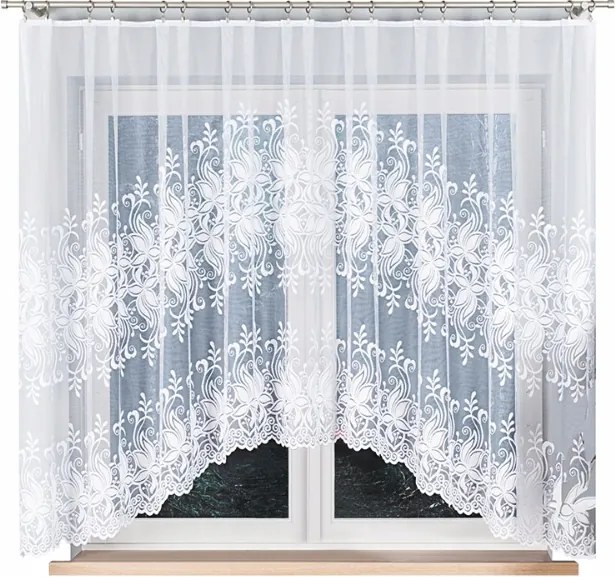 Kész függönyök konyhába, fürdőszobába, zsakárd függöny 330x160 cm Joanna