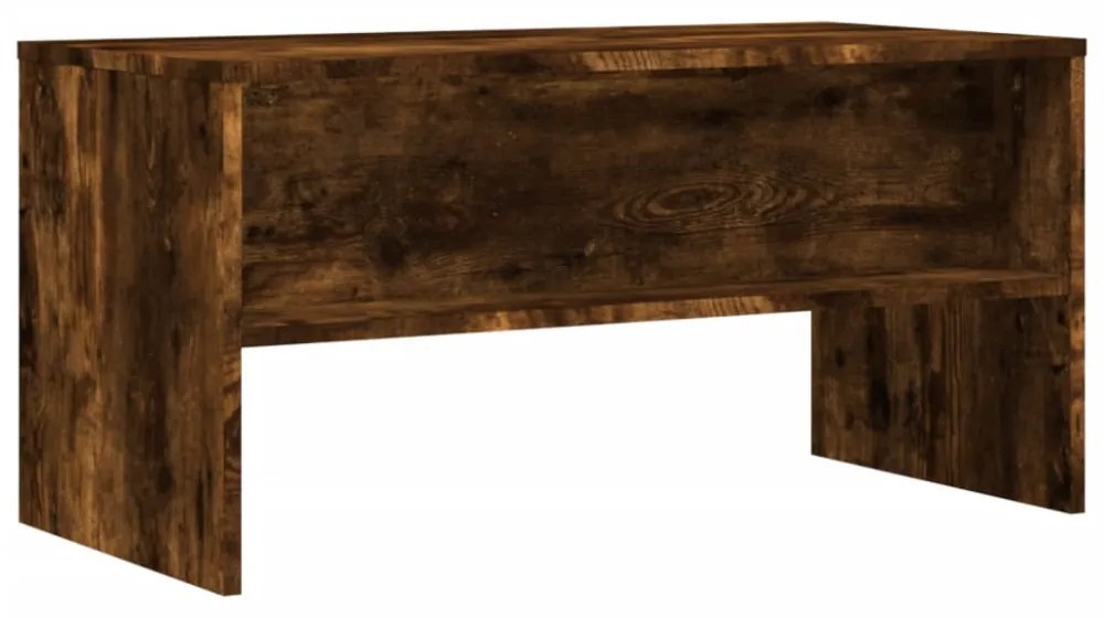 füstös tölgy színű szerelt fa TV-szekrény 80 x 40 x 40 cm