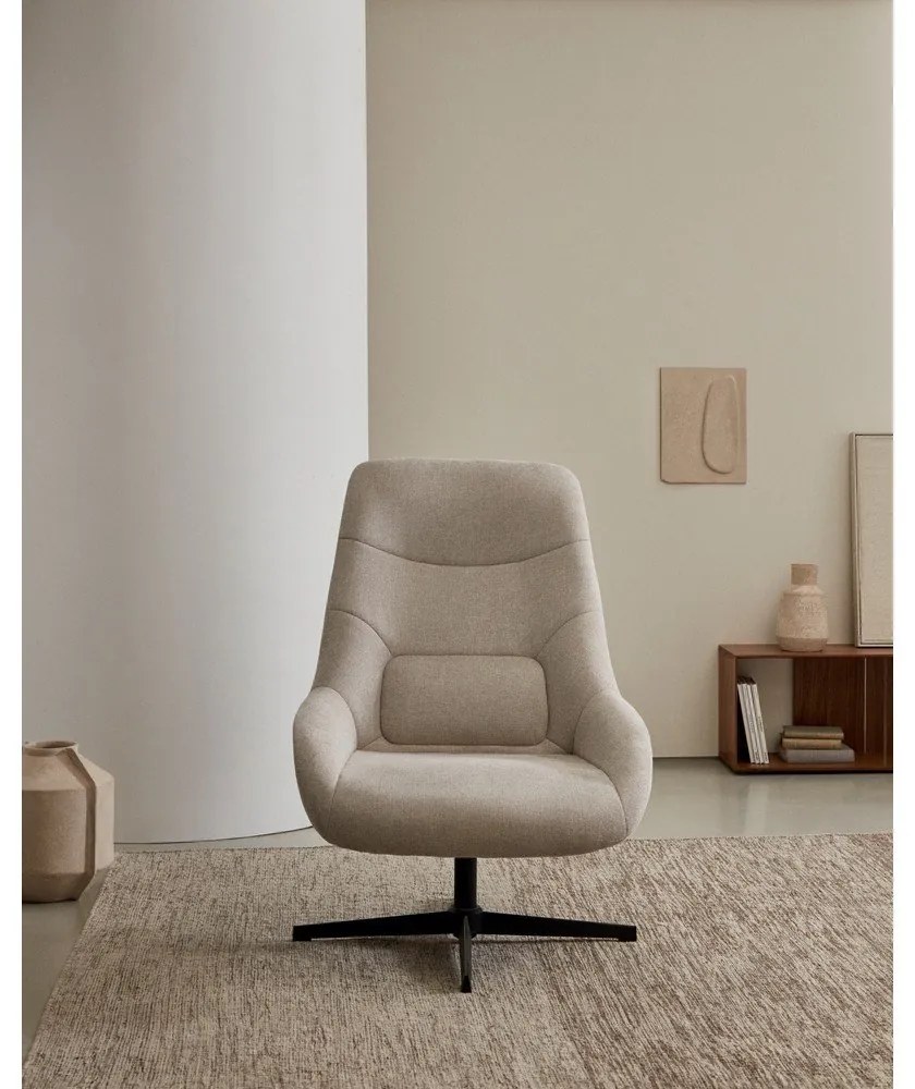 Bézs fotel Celida – Kave Home