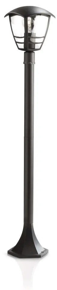 Philips 15383/30/16 - Kültéri lámpa MYGARDEN CREEK 1xE27/60W/230V fekete