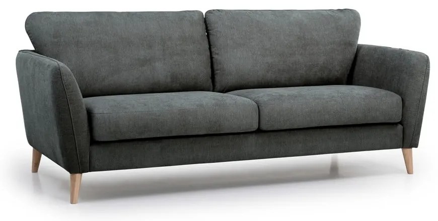 Oslo feketésszürke kanapé, 206 cm - Scandic