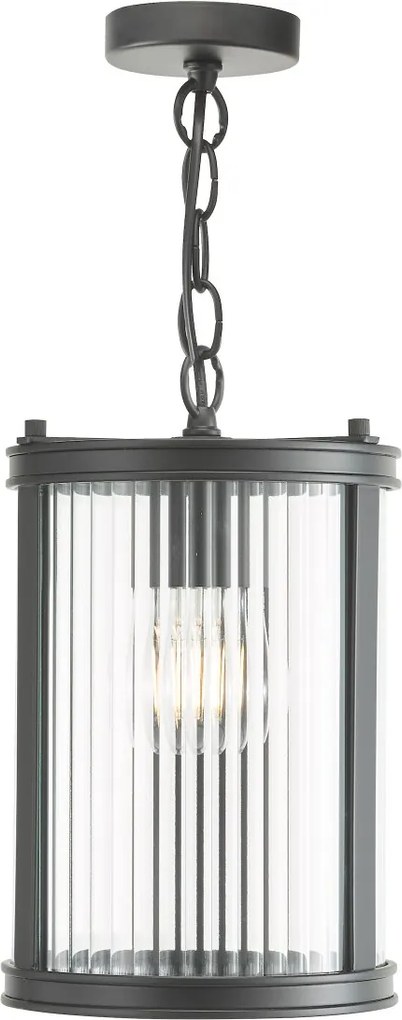 Dar Lighting glamour modern függeszték bianka matt fekete darbia0122