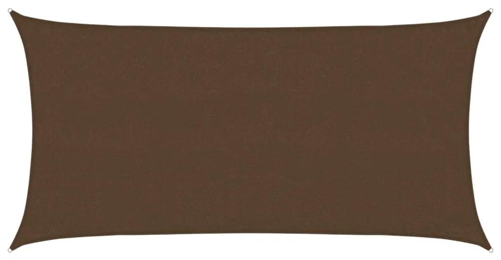 barna HDPE napvitorla 160 g/m² 3 x 6 m