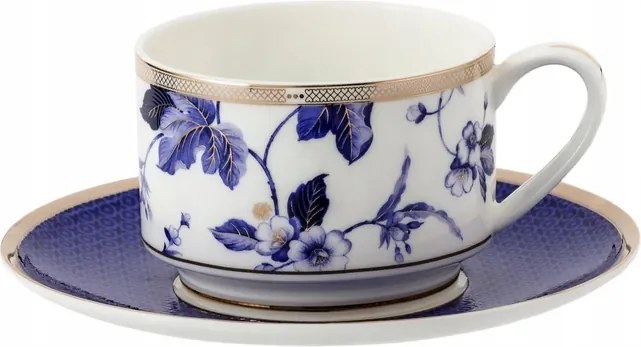 Exkluzív 200 ml-es csésze csészealjjal – elegancia porcelán kivitelben