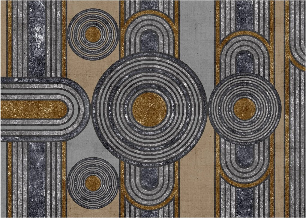Üveg kép - Dekoratív minták (70x50 cm)