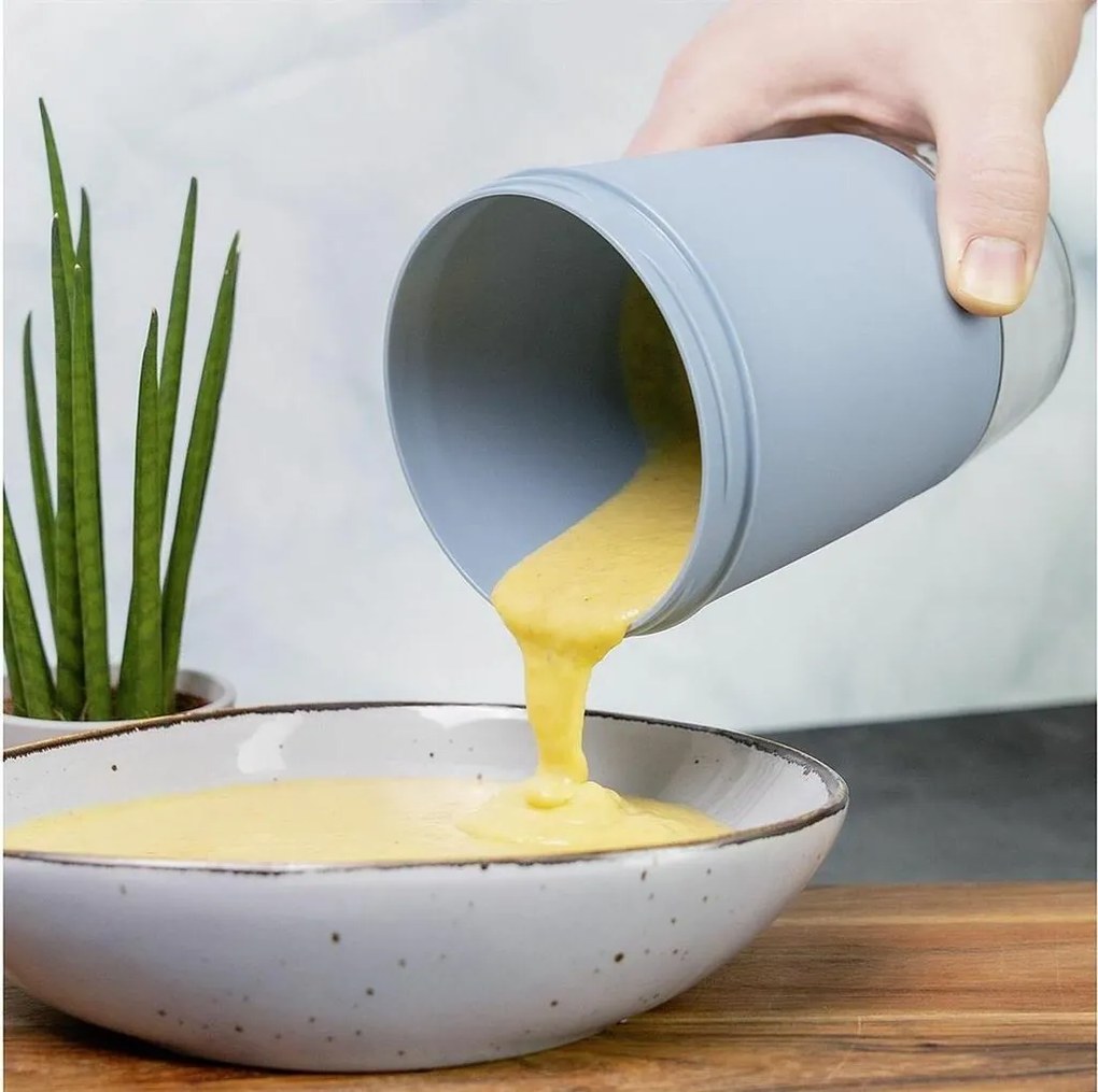 Westmark kétrészes uzsonnás doboz, 700 ml, kék, S