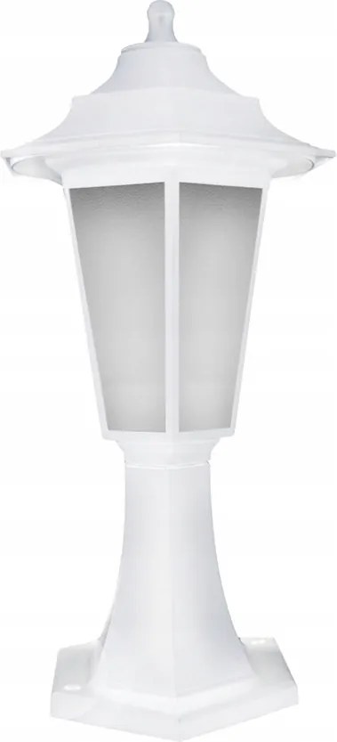 BEGONYA1 kerti lámpatest, Fehér