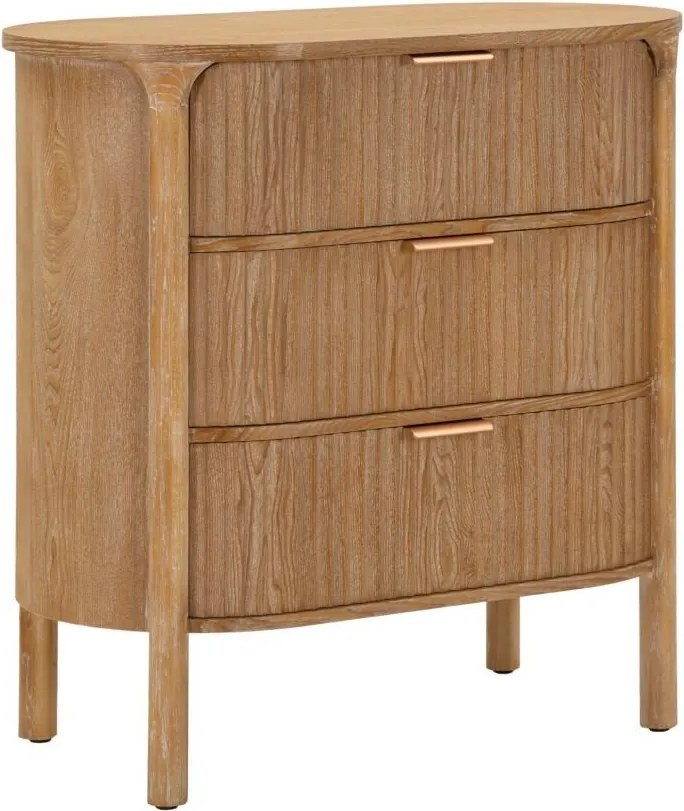 Natúr színű jegenyefenyő komód 80,5x82x47 cm Gothenburg – Mauro Ferretti