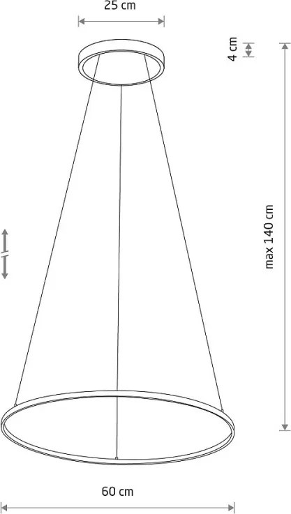 NOWODVORSKI 10862 CIRCOLO Modern Led Függesztett Lámpa LED IP20