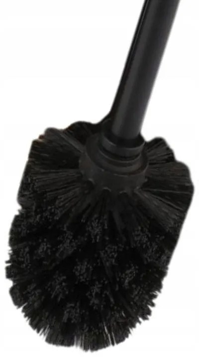 Erga Paulo, WC-papír tartó WC kefével és adagolóval, matt fekete, ERG-YKA-P.PAULO-BLK