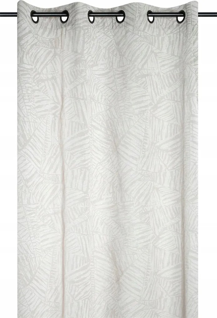 Ablakfüggöny, Szürke Scar, 140 x 260 CM, Vasalás Nélkül