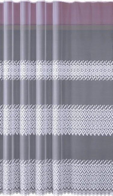 Modern Kész Függöny Szalaggal Lángok 300x250