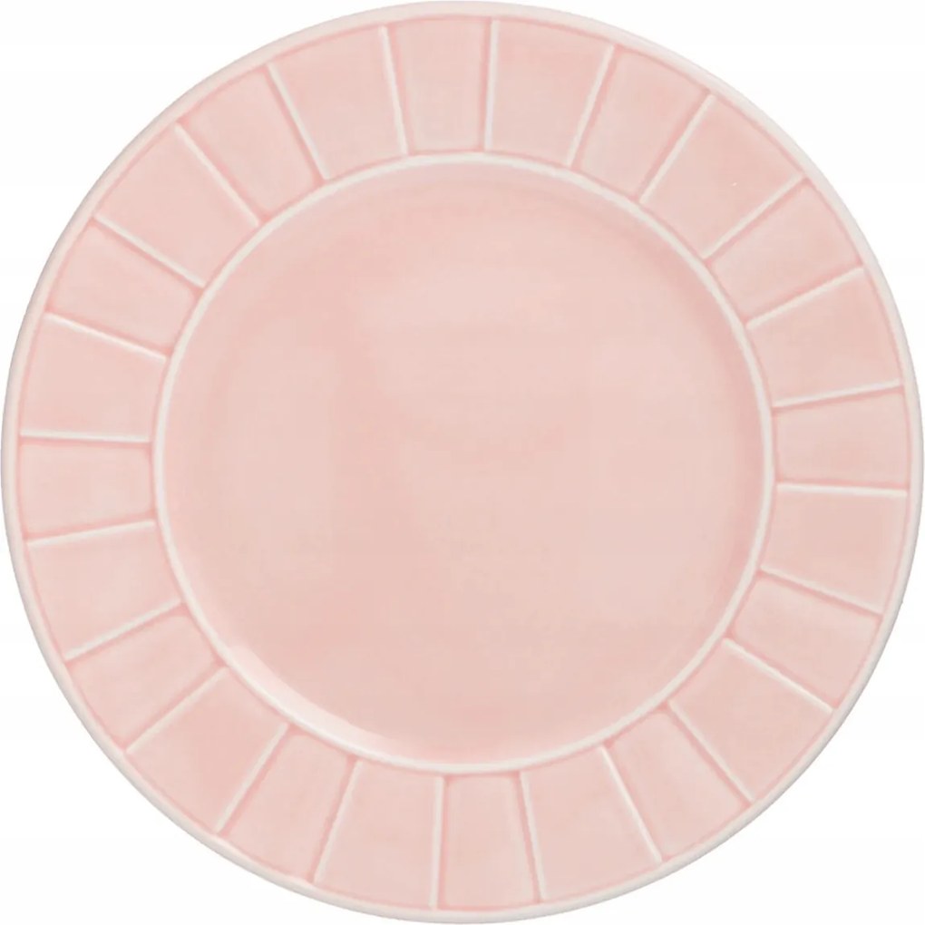 Tányér 20,5 cm Korall oktáv Ćmielów