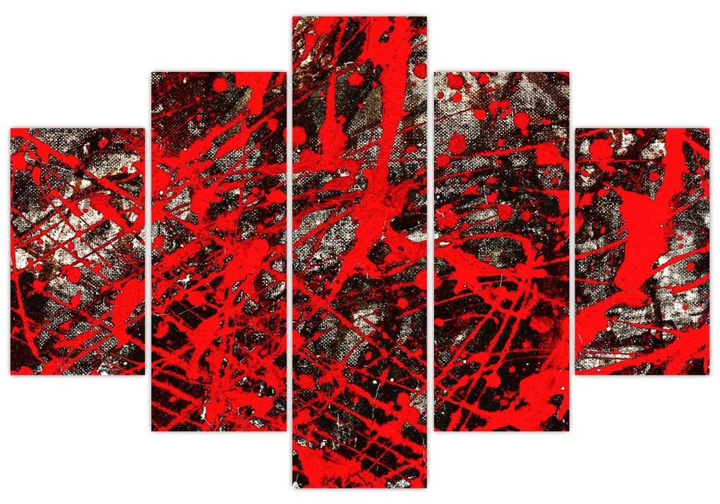 Kép - kifejező absztrakciók (150x105 cm)