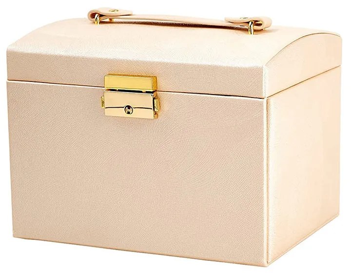 Ékszertartó táska, több színben-pezsgőszín