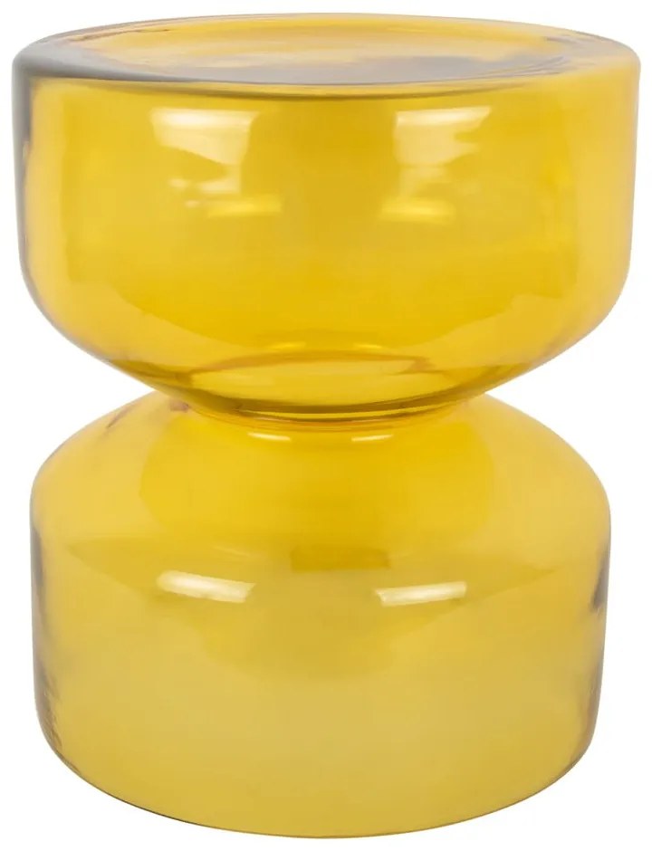 Üveg kerek tárolóasztal ø 35 cm Doble – Leitmotiv