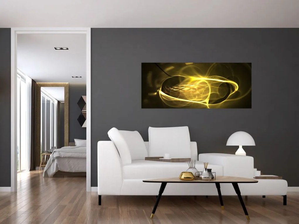 Modern absztrakt kép (120x50 cm)