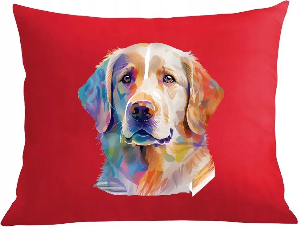 Párna párnahuzat Golden Retriever Kutya mintás