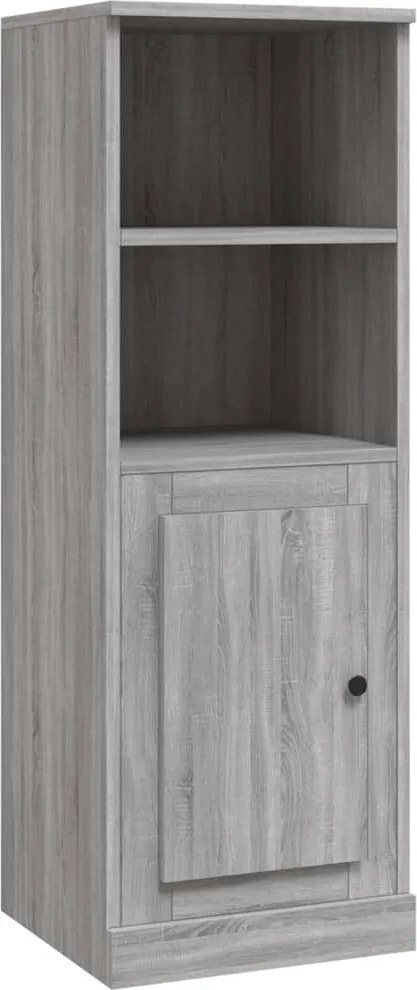 vidaXL szürke sonoma szerelt fa magasszekrény 36x35,5x103,5 cm