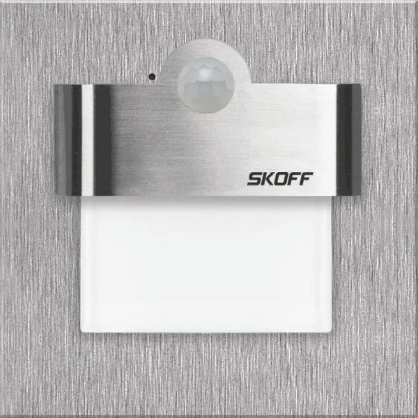 Skoff TANGO PIR 120º MM-TAN-K-B-1-ML-ML-01 Beépíthető lépcsőházi lámpa 1x2,4W/LED 12000K/BLUE IP20