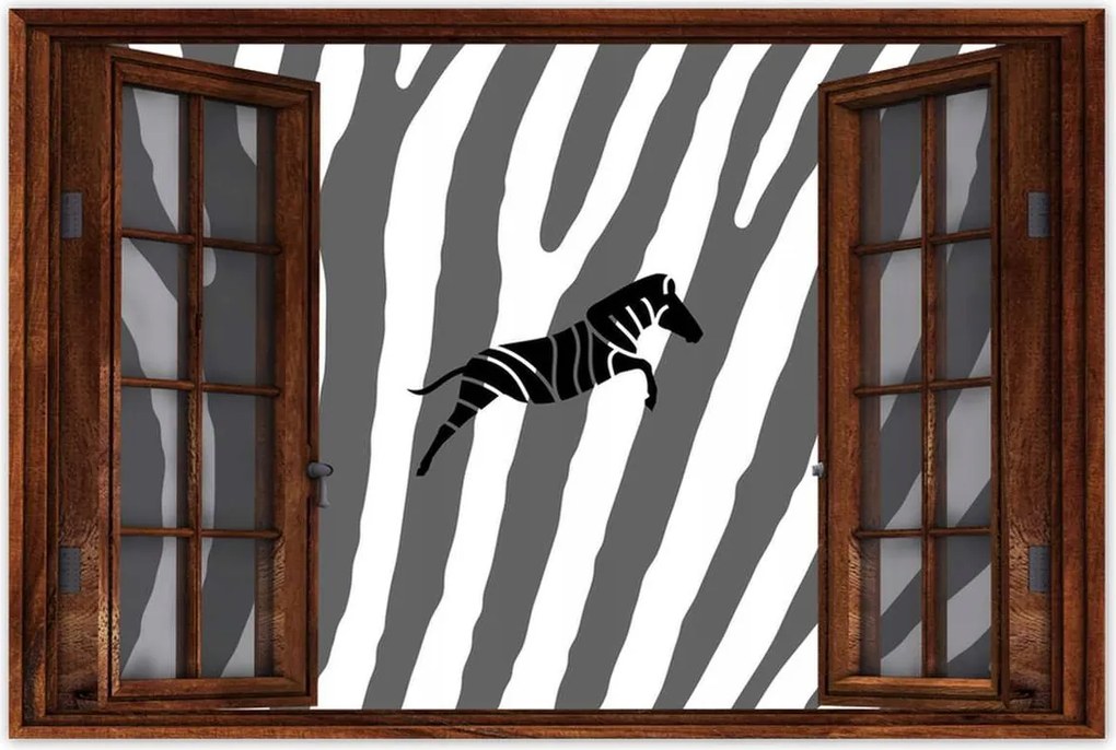 Poszterek 60x40 Zebra csíkos