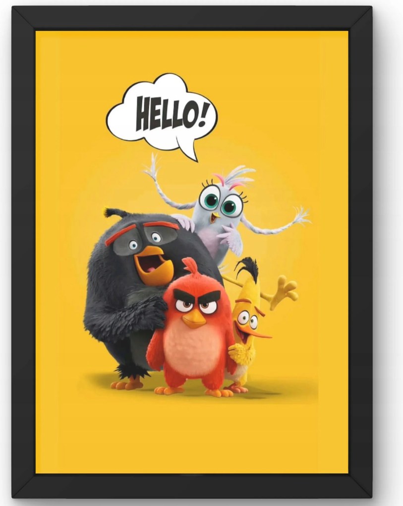 Angry Birds gyerekszoba poszter