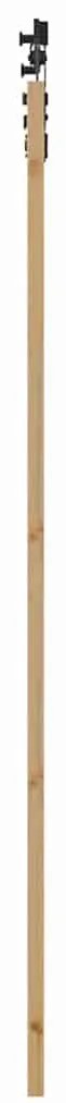 Csúszó Ajtó Készlet ORKDAL Természetes és fekete 83 x 232 cm