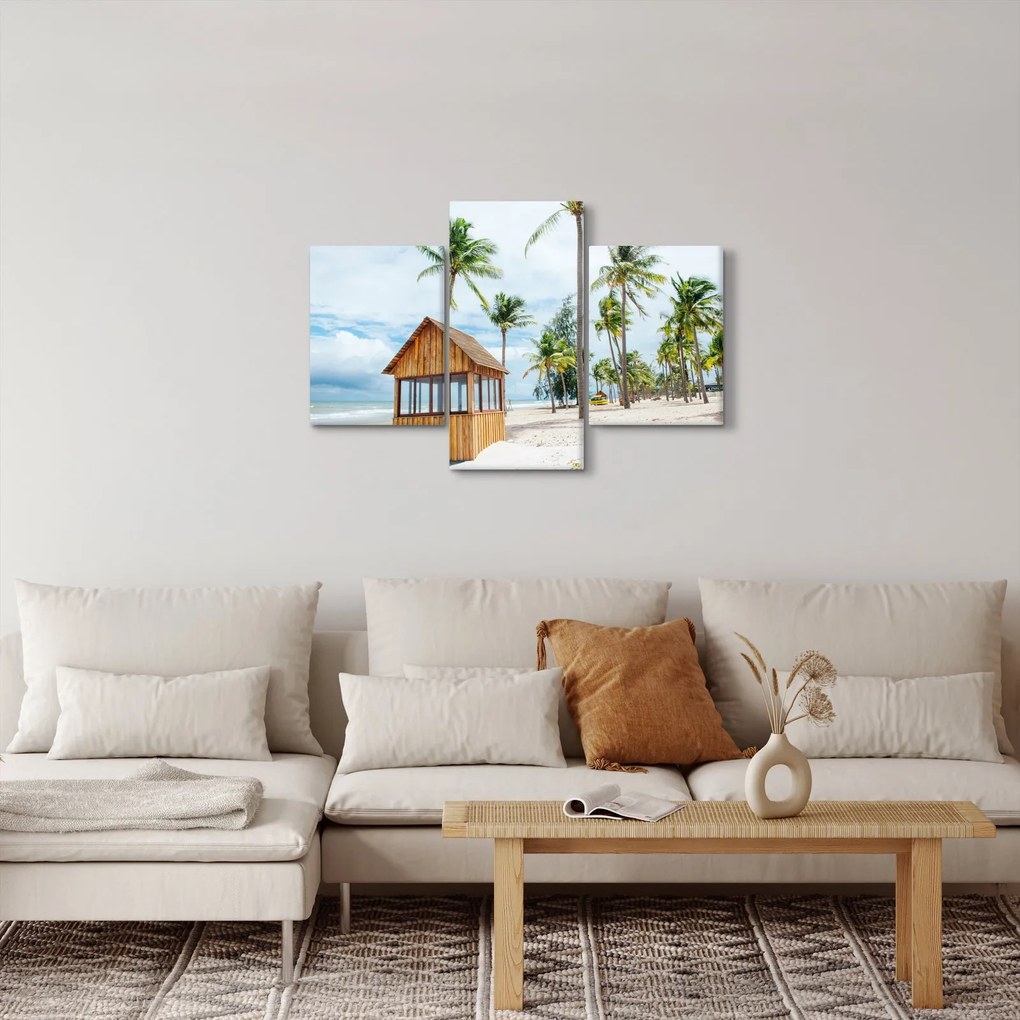 Kép - Tengerpart (90x60 cm)