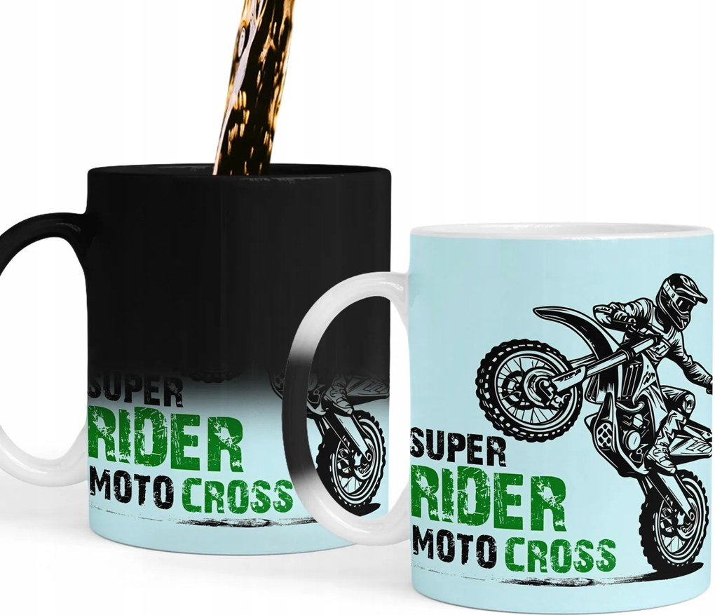 Bögre Mágikus Motorkerékpár Bögre Ajándék Szöveg