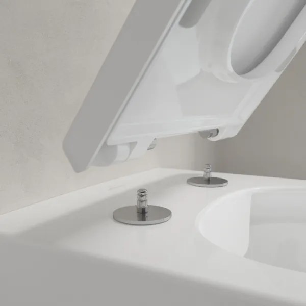 Villeroy & Boch 8M24S101 - Csendes záródású MEMENTO 2.0 WC-ülőke, fehér