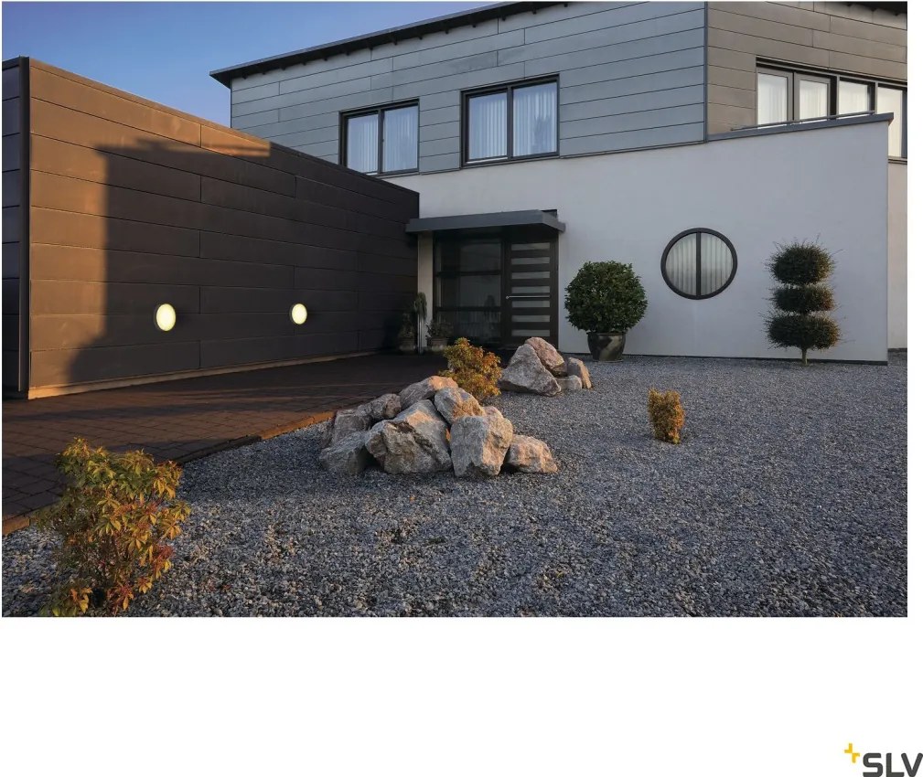 SLV 229085 BULAN Modern Kültéri Mennyezeti Lámpa Antracit E27 IP44