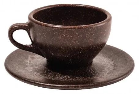 Újrahasznosított kávéból készült csésze és csészealj cappuccinóhoz - Kaffeeform