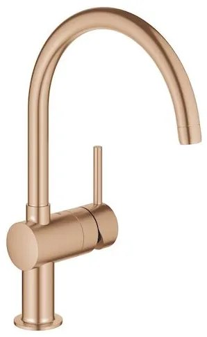 Grohe Minta mosogató csaptelep forgó karral csiszolt warm sunset 32917dl0 G32917DL0