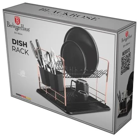 BerlingerHaus Edényszárító Black Rose Collection BH/8644