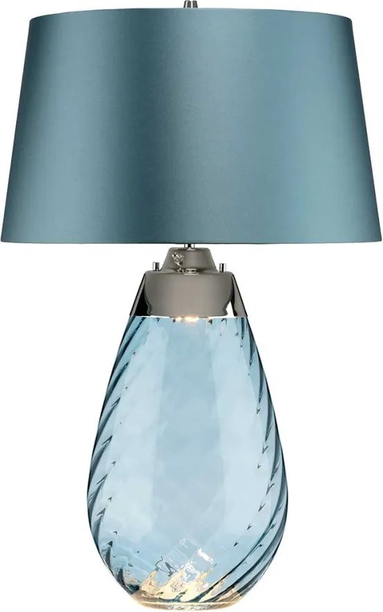Elstead Lighting LENA LENA-TL-L-BLUE Asztali lámpa 1x60W/E27+7W/GU10 3000K 620LM