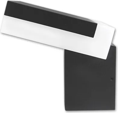 MasterLED Lango 7 5 W-os fekete oldalfali lámpa