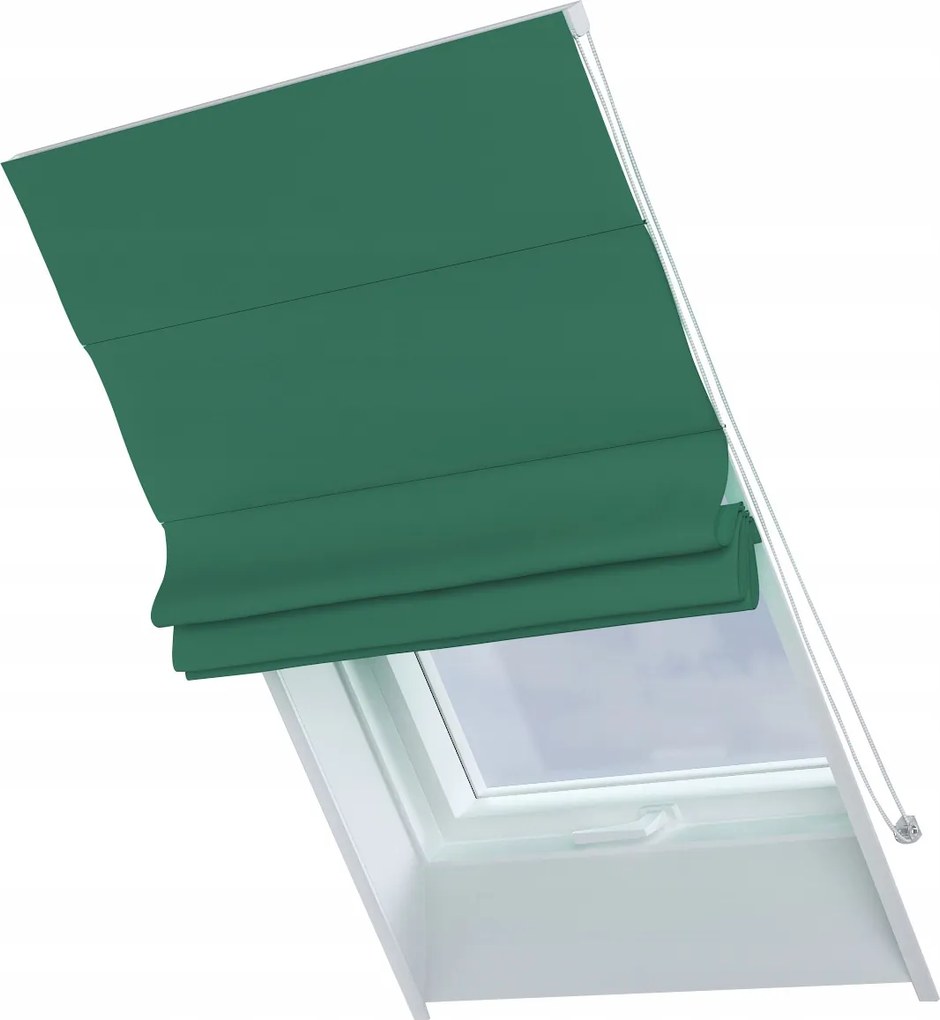Kész redőny Rimini tetőtéri ablakra 50x60cm zöld