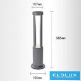 ELDLUX ES28-GN Modern Kültéri Állólámpa IP44