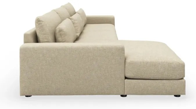 Halmstad 3 személyes ottomános kanapé, balos