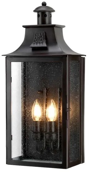 Elstead KENDAL - Kültéri fali lámpa KENDAL 2xE14/60W/230V IP44