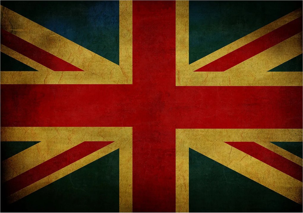 Fotótapéta British Flag Union Jack vinil zászló Uk 368x254 +ragasztó