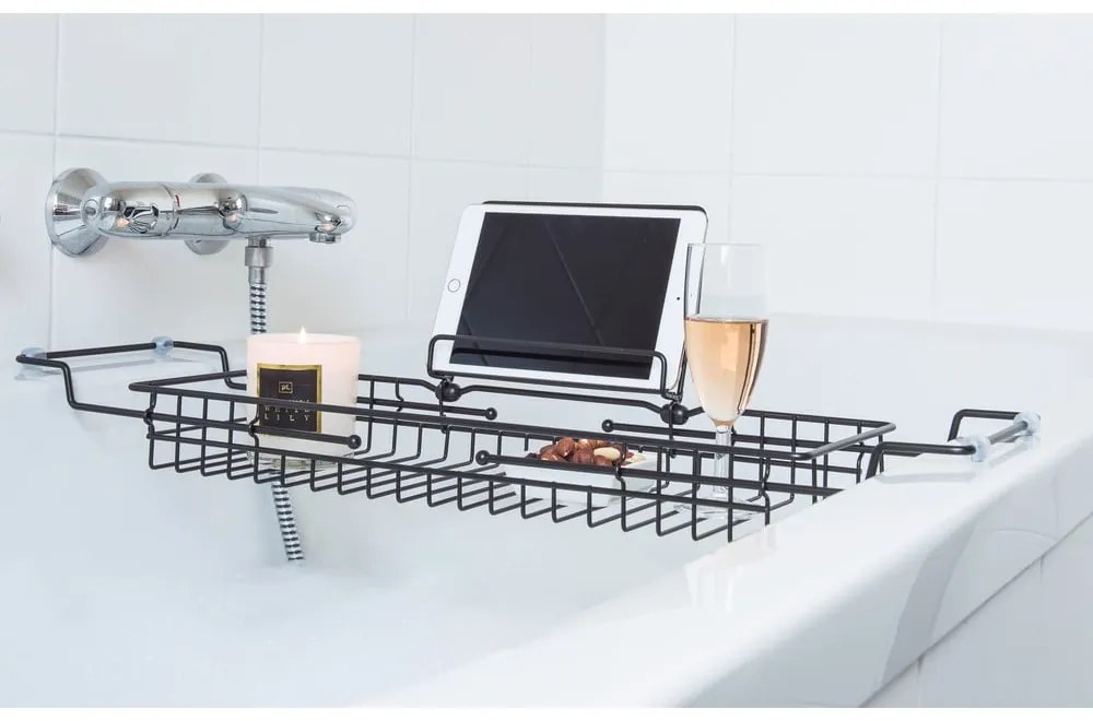 Tub fürdőszobai polc fürdőkádra, 61 - 86 cm - PT LIVING