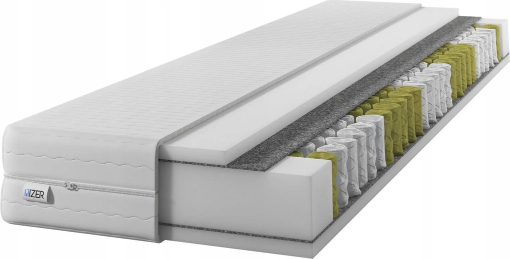 Matrac 70x200 zsebes Gold közepes kétoldalas H3 7-zónás