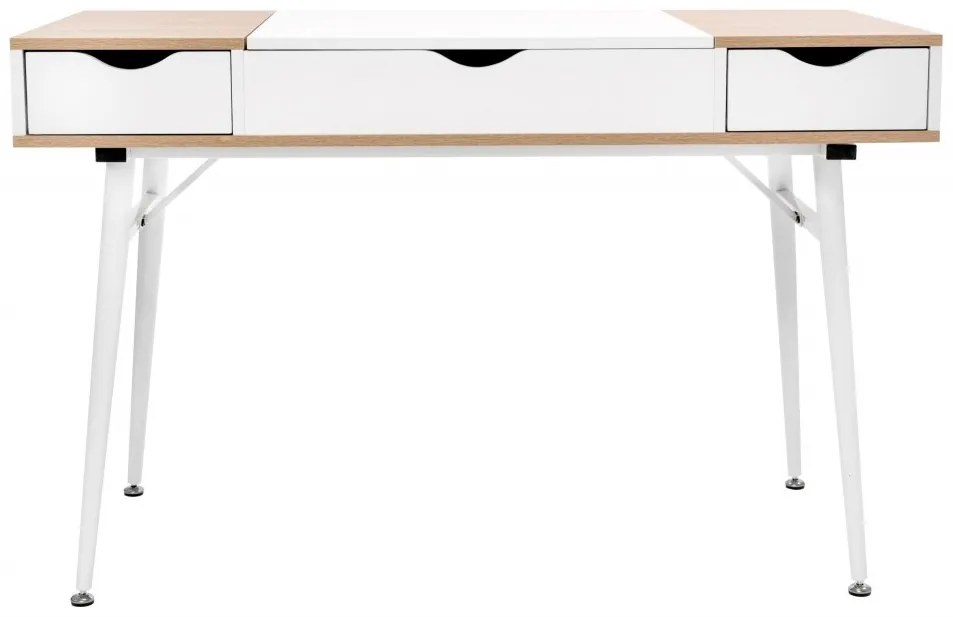 Skandináv irodai íróasztal LOFT fiókokkal