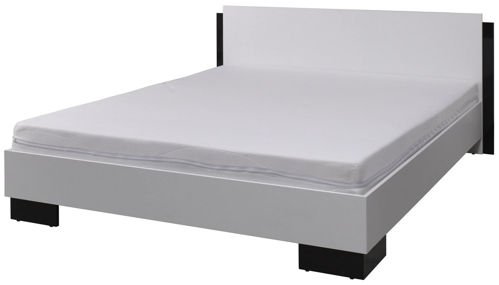 Franciaágy 160 cm Laurena (lila). 612323